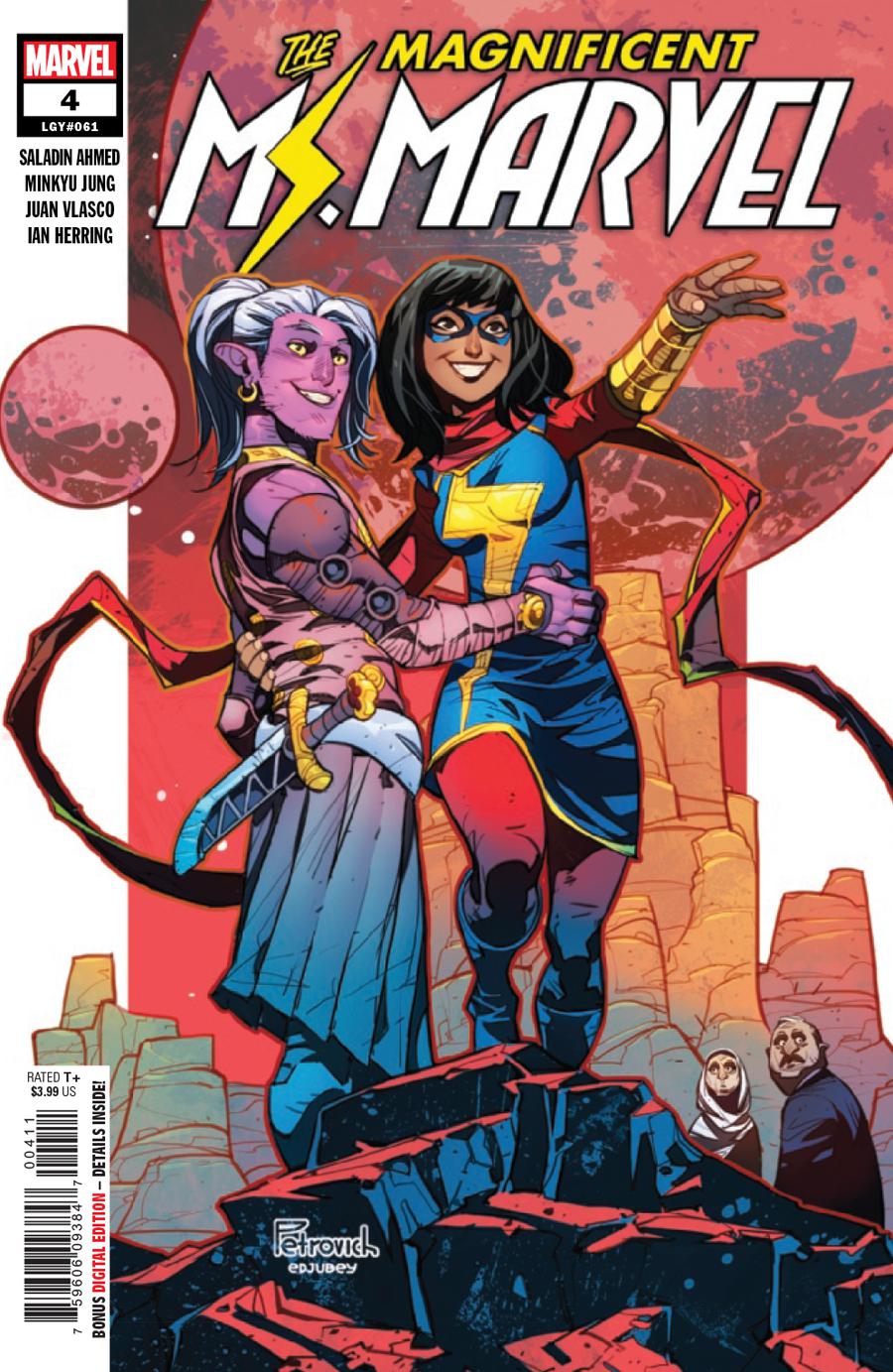 Magnificent Ms Marvel #4 Cover A Regular Eduard Petrovich Cover