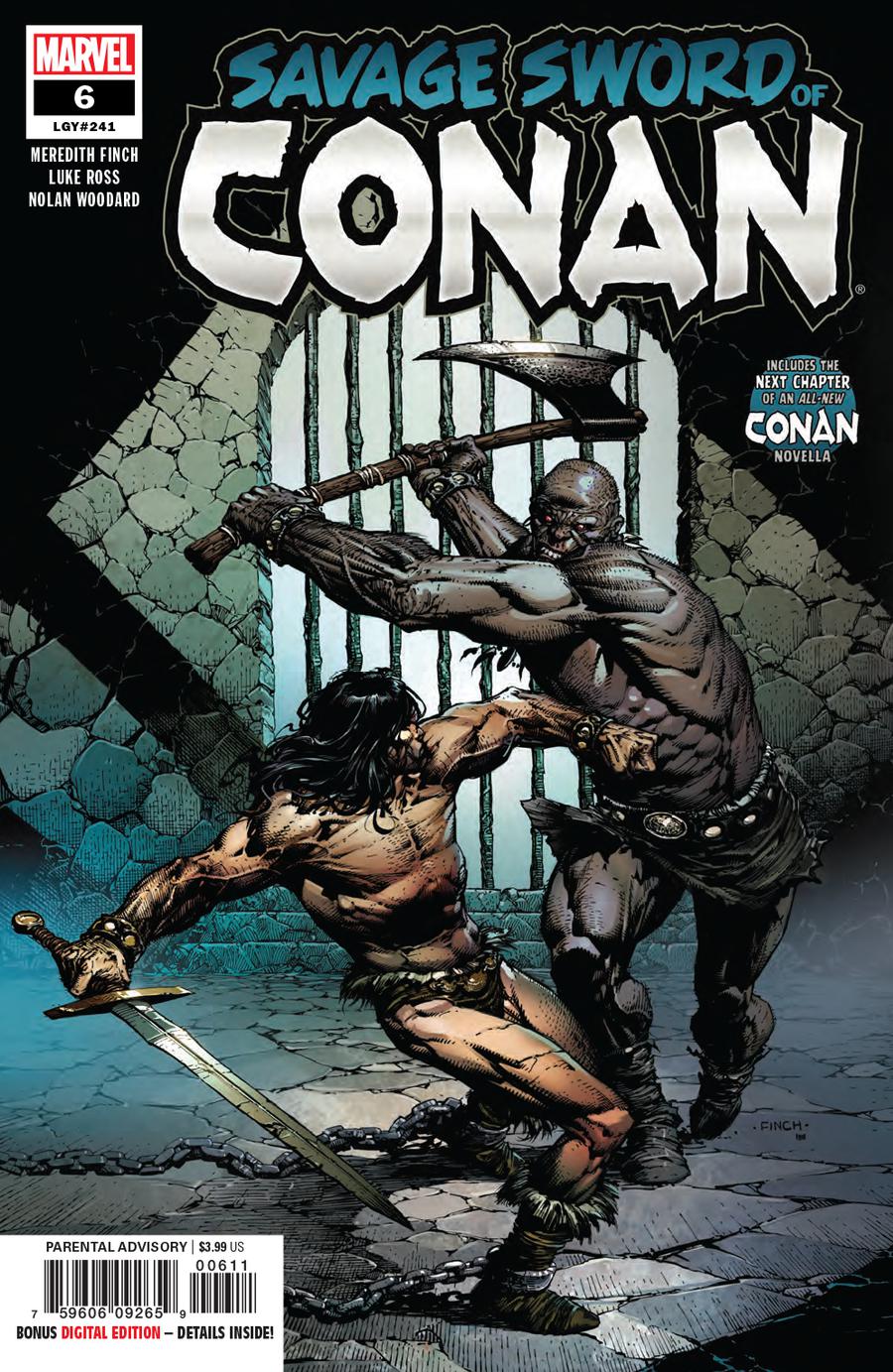 Savage Sword Of Conan #6 Cover A 1st Ptg Regular David Finch Cover