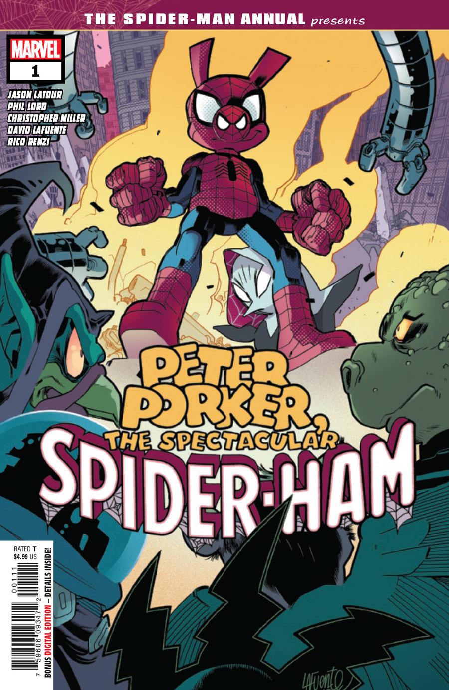 Spider-Man Featuring Spider-Ham Annual #1 Cover A 1st Ptg Regular David Lafuente Cover