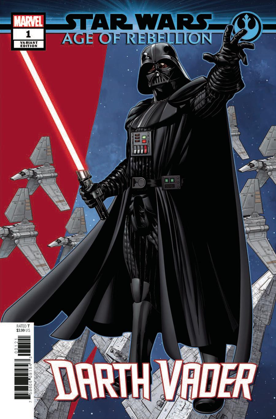 Star Wars Age Of Rebellion Darth Vader #1 Cover B Variant Mike McKone Puzzle Piece Cover