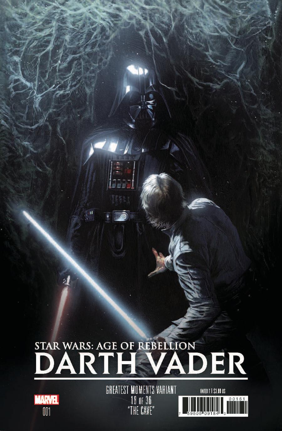 Star Wars Age Of Rebellion Darth Vader #1 Cover D Variant Gabriele Dell Otto Greatest Moments Cover