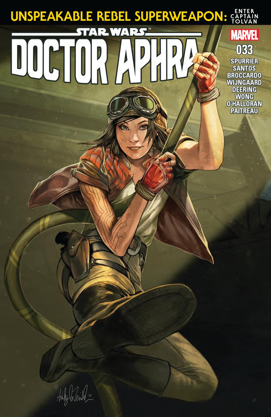 Star Wars Doctor Aphra #33 Cover A Regular Ashley Witter Cover