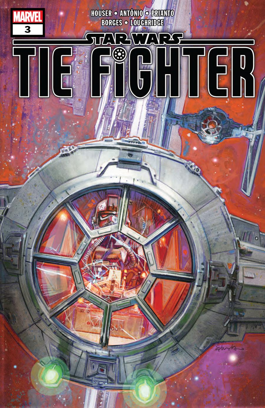 Star Wars TIE Fighter #3 Cover A Regular Tommy Lee Edwards Cover