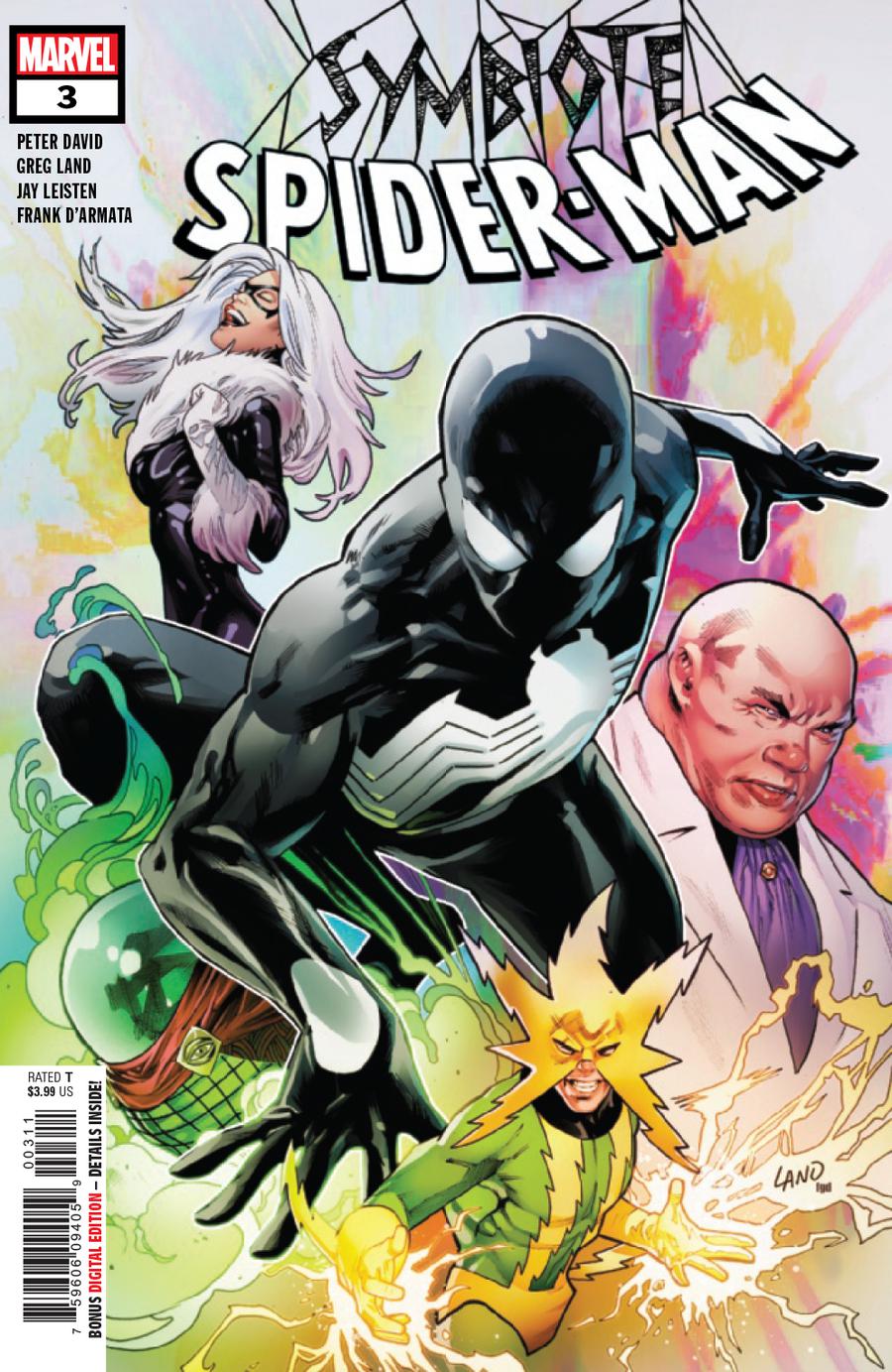 Symbiote Spider-Man #3 Cover A 1st Ptg Regular Greg Land Cover