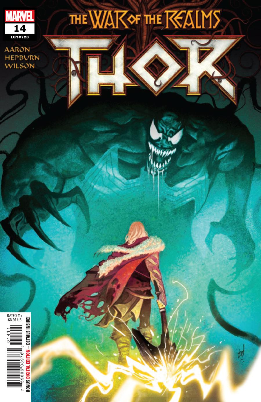 Thor Vol 5 #14 Cover A 1st Ptg Regular Mike Del Mundo Cover (War Of The Realms Tie-In)
