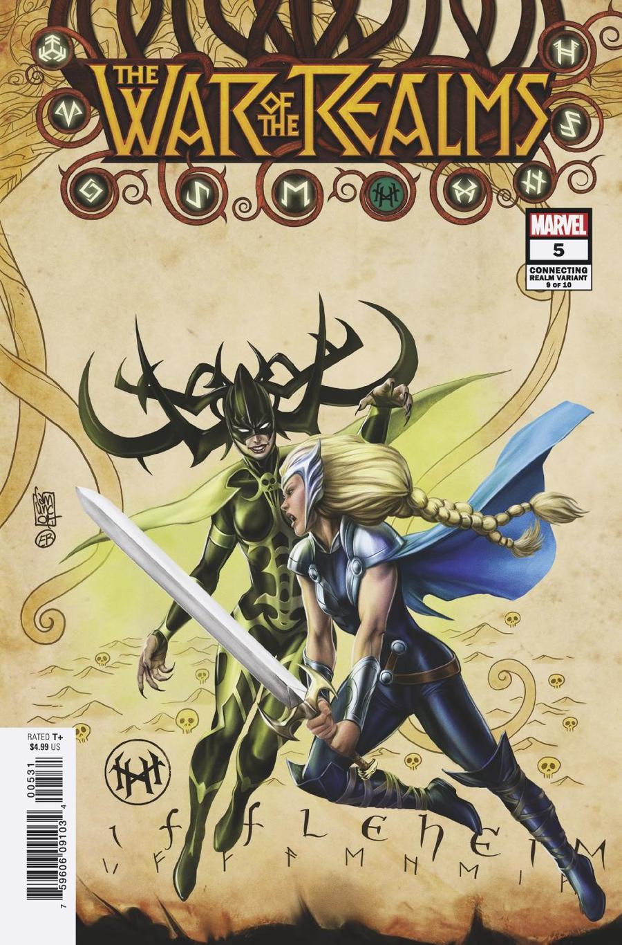 War Of The Realms #5 Cover C Variant Giuseppe Camuncoli Connecting Realm Cover