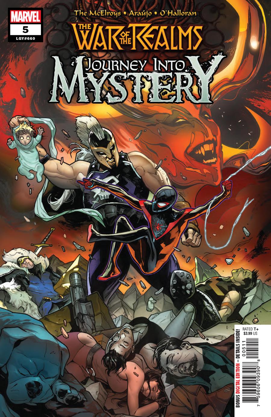 War Of The Realms Journey Into Mystery #5 Cover A Regular Valerio Schiti Cover