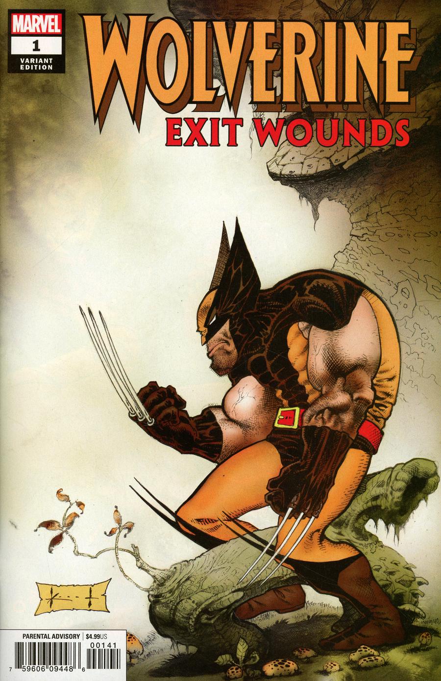 Wolverine Exit Wounds #1 Cover B Variant Sam Kieth Cover