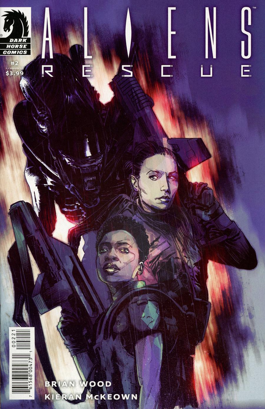 Aliens Rescue #2 Cover B Variant Mack Chater Cover