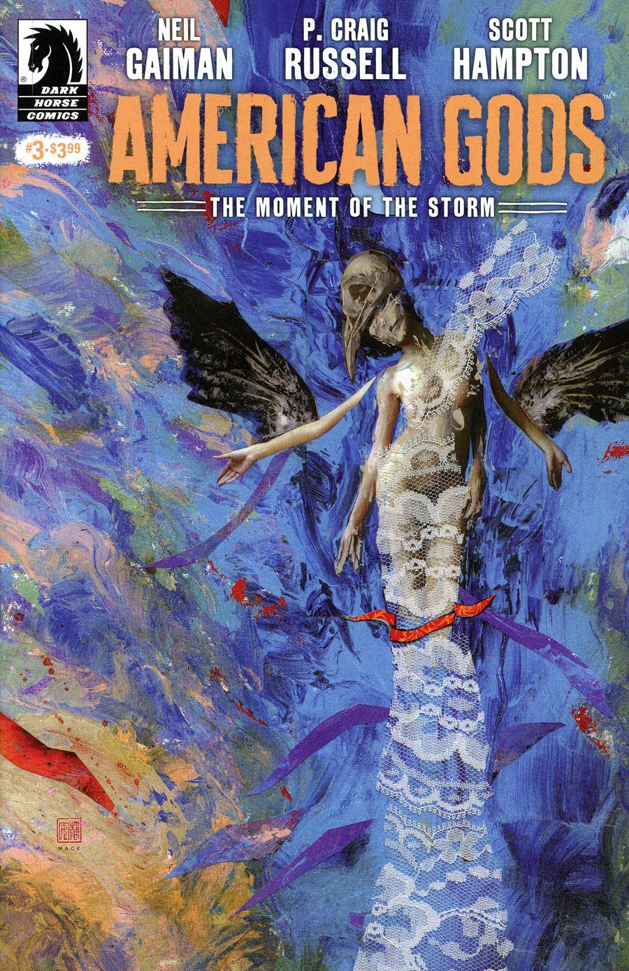 American Gods Moment Of The Storm #3 Cover B Variant David Mack Cover
