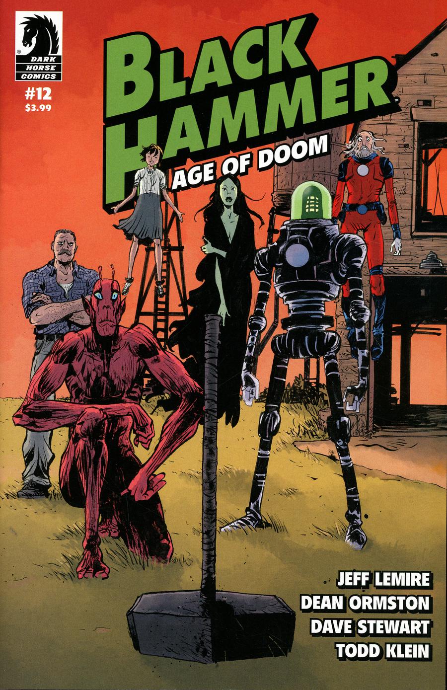 Black Hammer Age Of Doom #12 Cover B Variant Paul Pope & Dave Stewart Cover