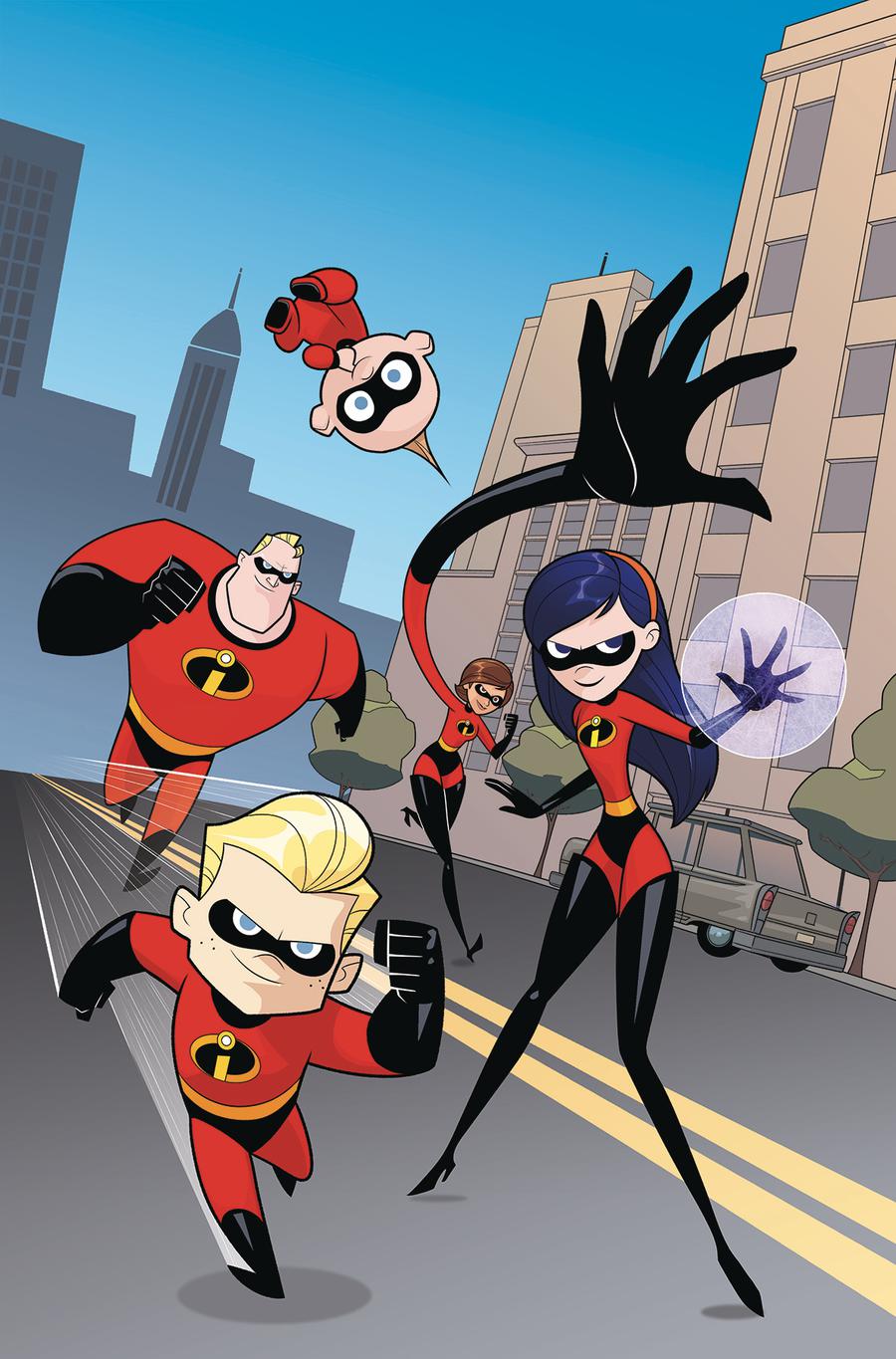 Disney Incredibles 2 Secret Identities #3 Cover B Variant Kawaii Creative Studio Cover