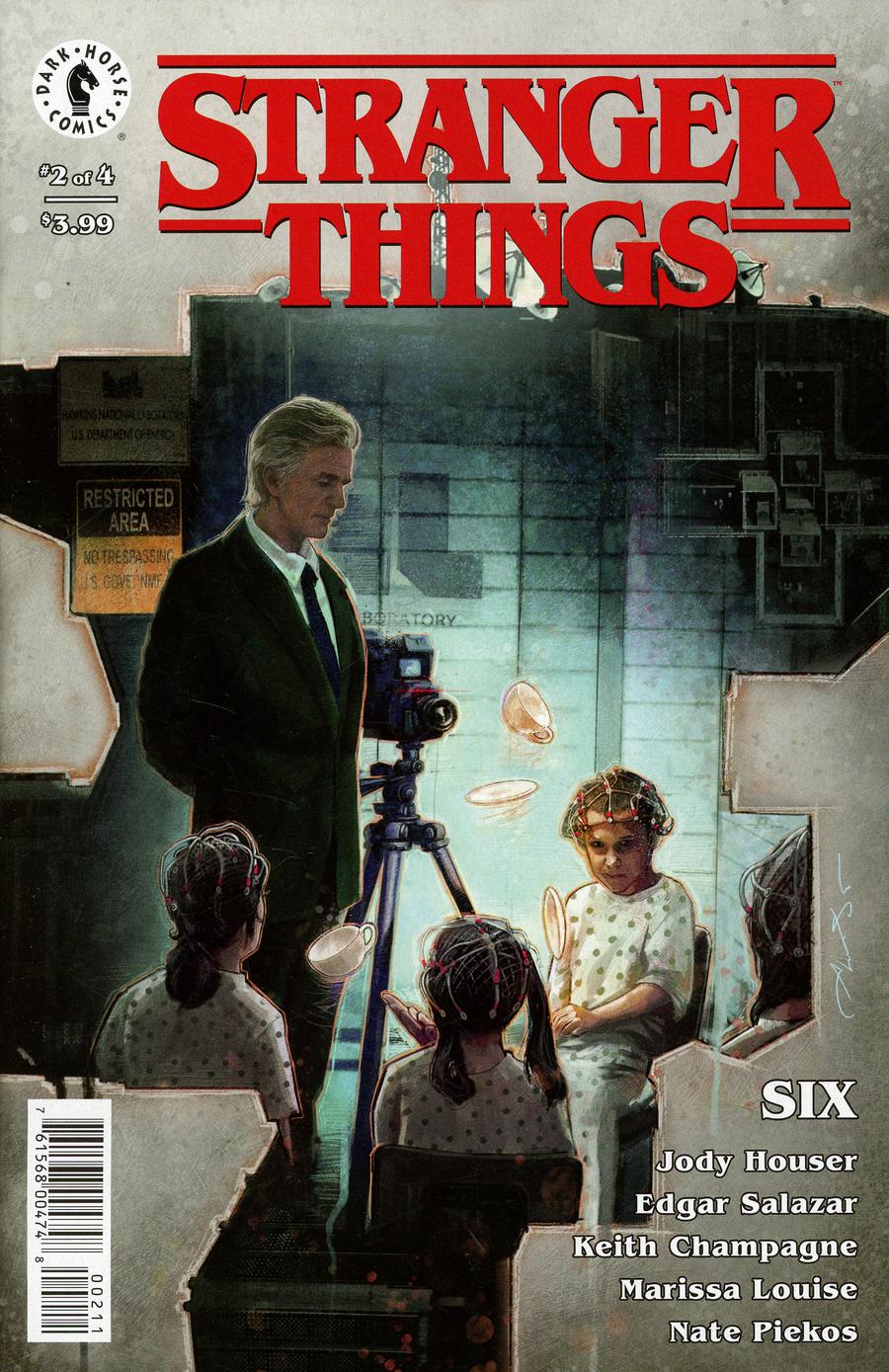 Stranger Things Six #2 Cover A Regular Aleksi Briclot Cover