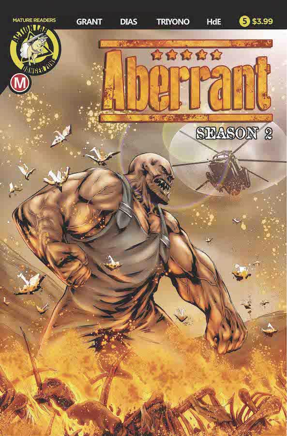 Aberrant Season 2 #5 Cover A Regular Davi Leon Dias Cover