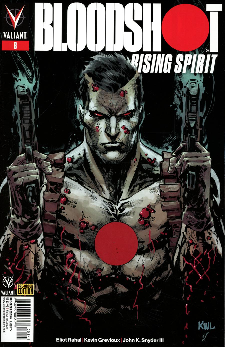 Bloodshot Rising Spirit #8 Cover D Variant Ken Lashley Cover