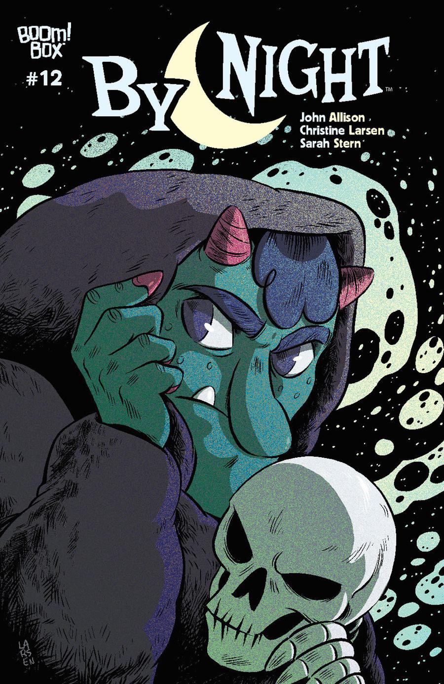 By Night #12 Cover A Regular Christine Larsen Cover