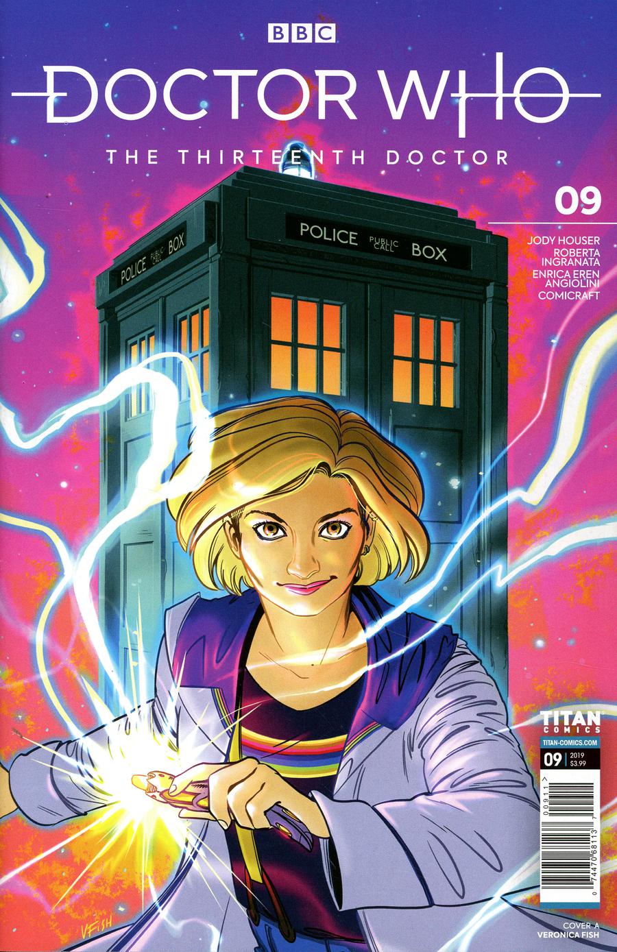 Doctor Who 13th Doctor #9 Cover A Regular Veronica Fish Cover