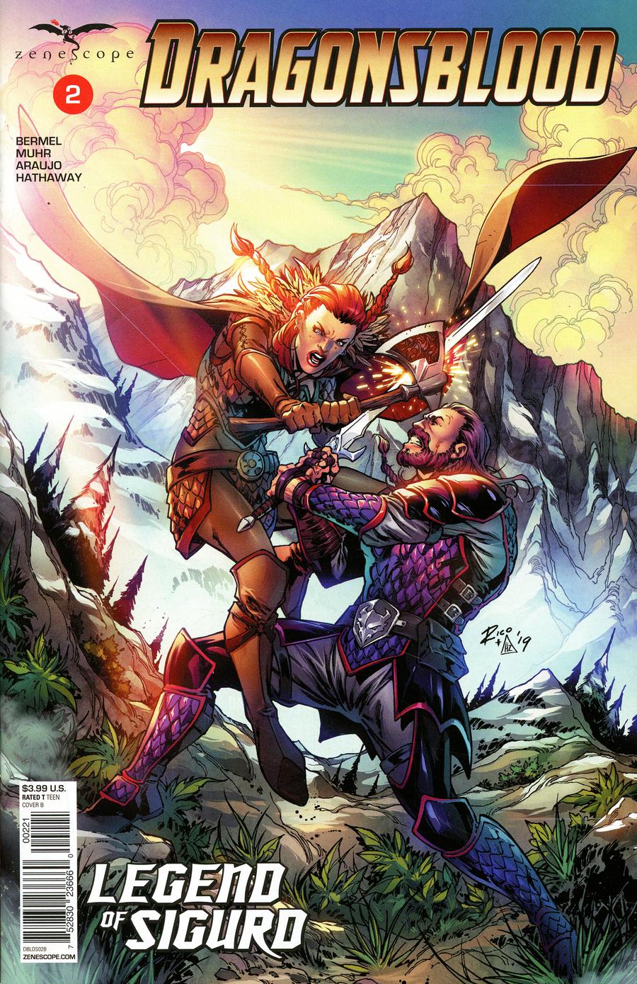 Grimm Fairy Tales Presents Dragonsblood #2 Cover B Ian Richardson