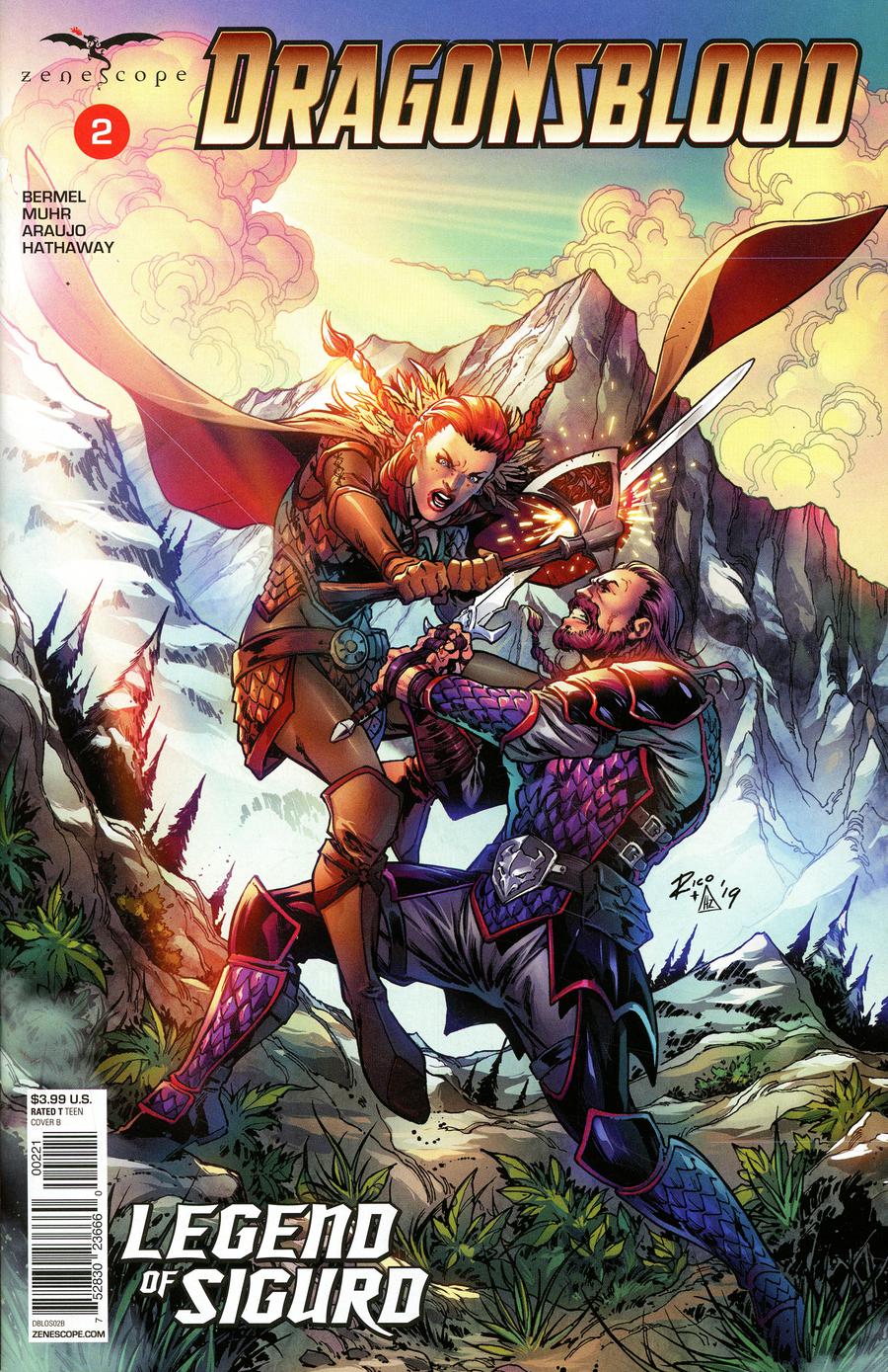 Grimm Fairy Tales Presents Dragonsblood #2 Cover B Ian Richardson