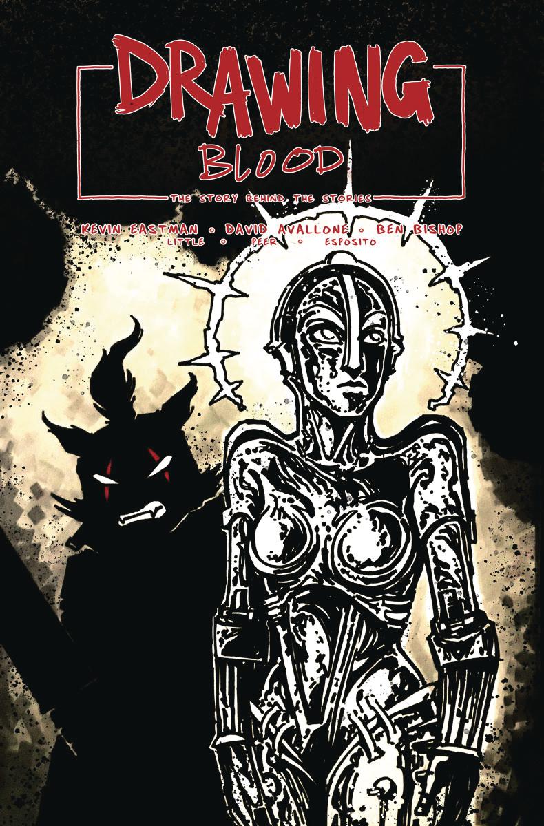 Drawing Blood Spilled Ink #2 Cover B Variant Kevin Eastman Cover