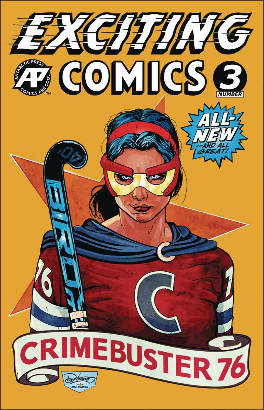 Exciting Comics Vol 2 #3 Cover A Regular Cover