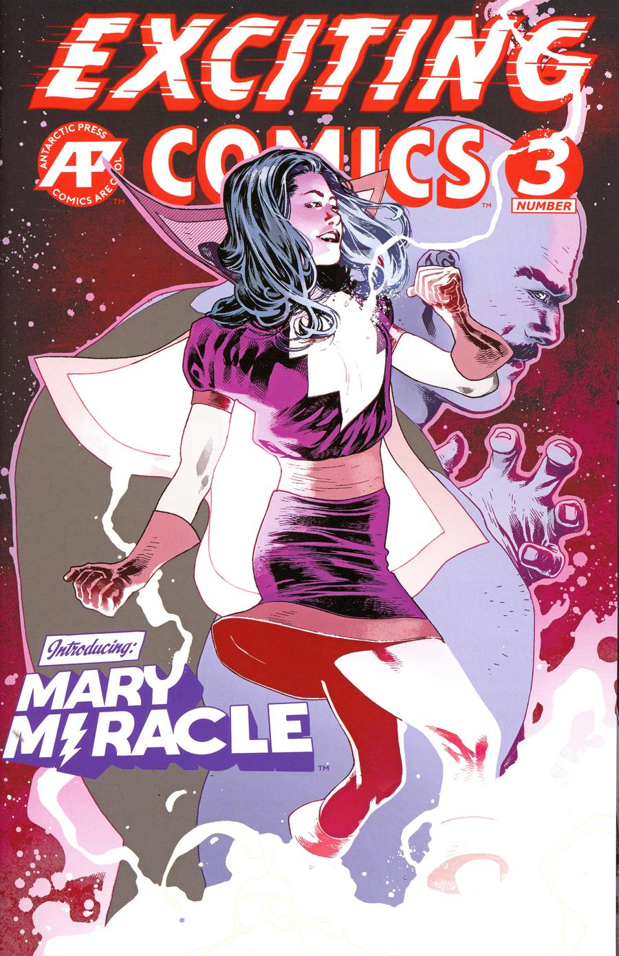 Exciting Comics Vol 2 #3 Cover B Variant Mary Miracle Cover