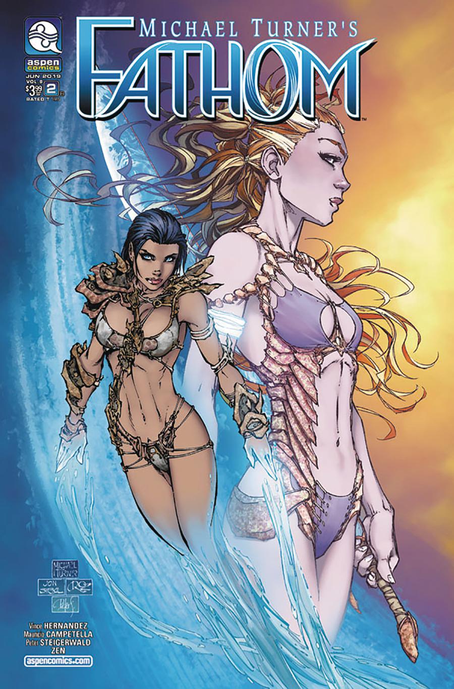 Fathom Vol 6 #2 Cover B Variant Michael Turner Cover