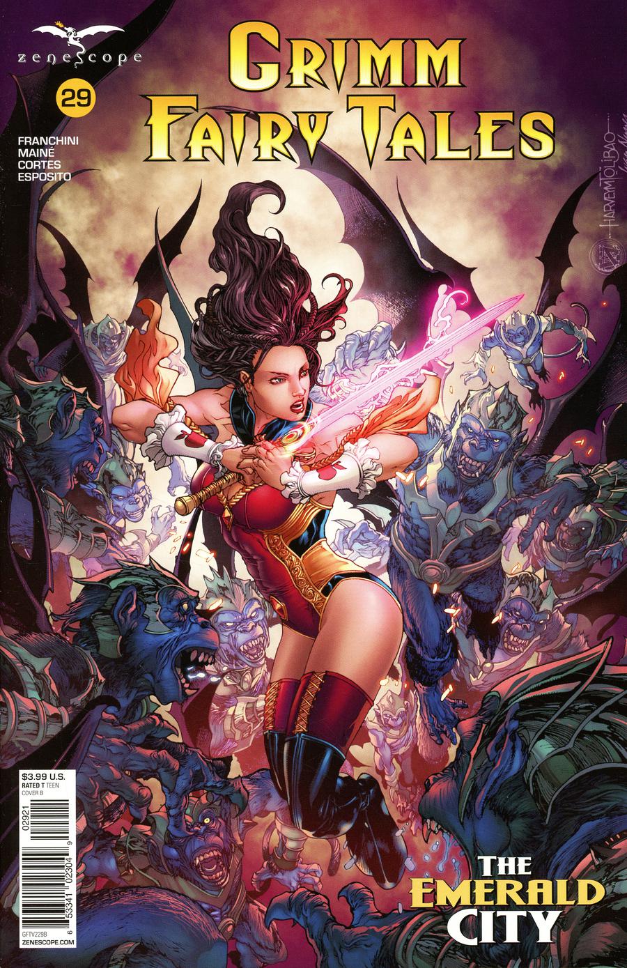 Grimm Fairy Tales Vol 2 #29 Cover B Harvey Tolibao