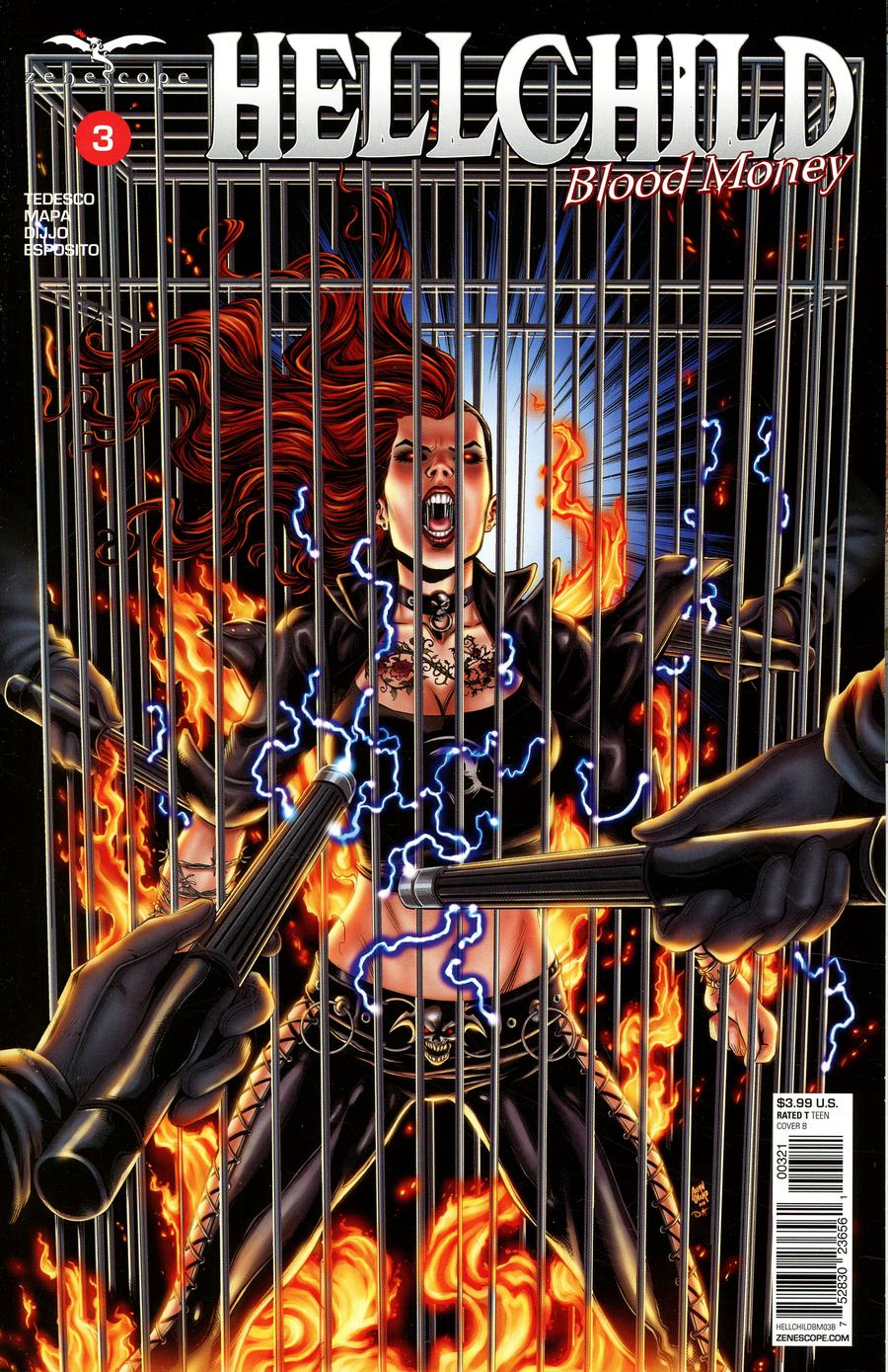 Grimm Fairy Tales Presents Hellchild Blood Money #3 Cover B Allan Otero