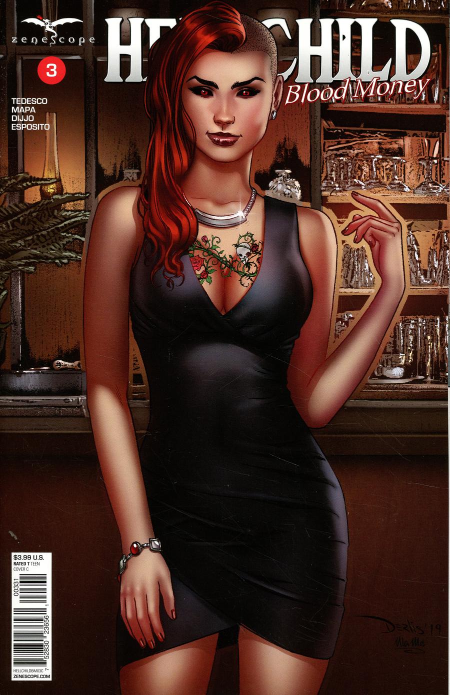 Grimm Fairy Tales Presents Hellchild Blood Money #3 Cover C Derlis Santacruz