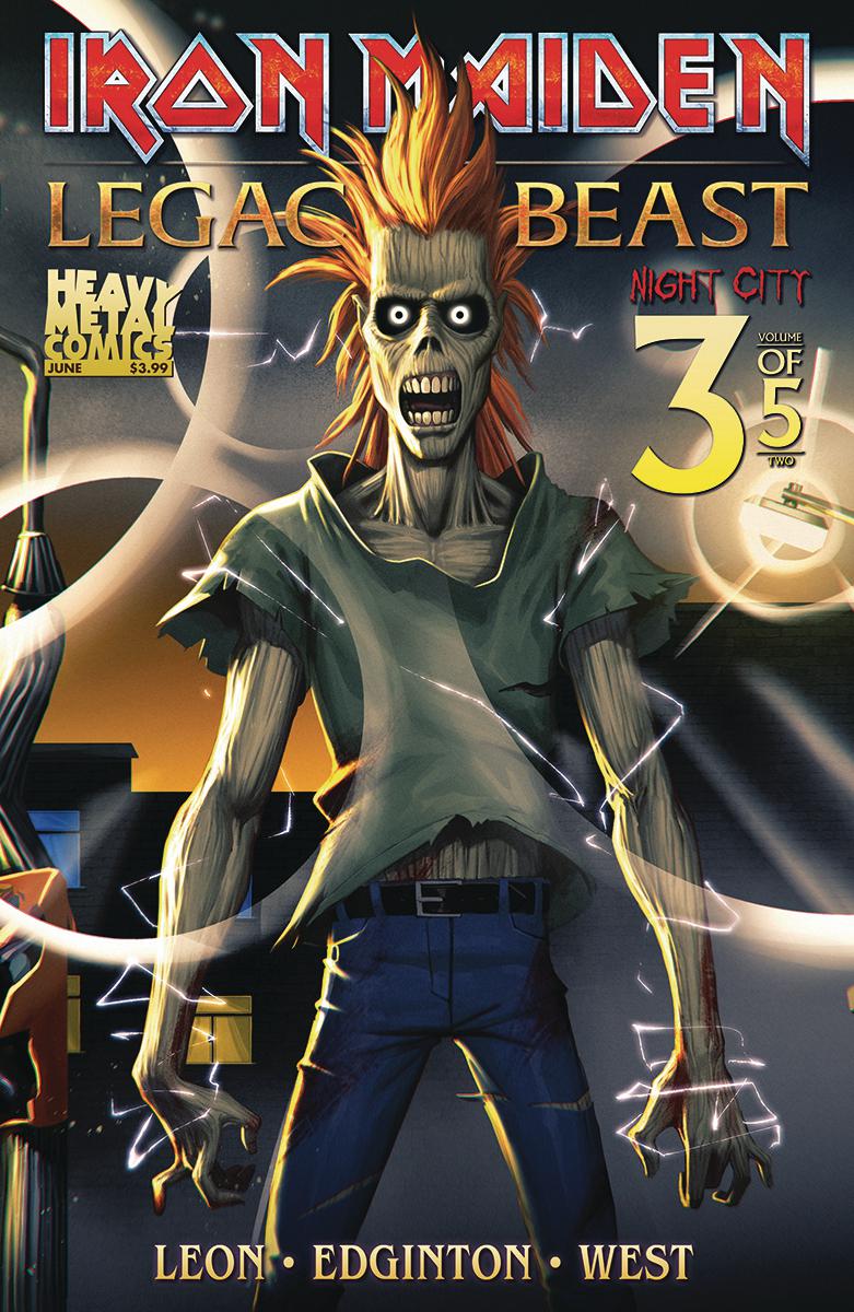 Iron Maiden Legacy Of The Beast Vol 2 Night City #3 Cover A