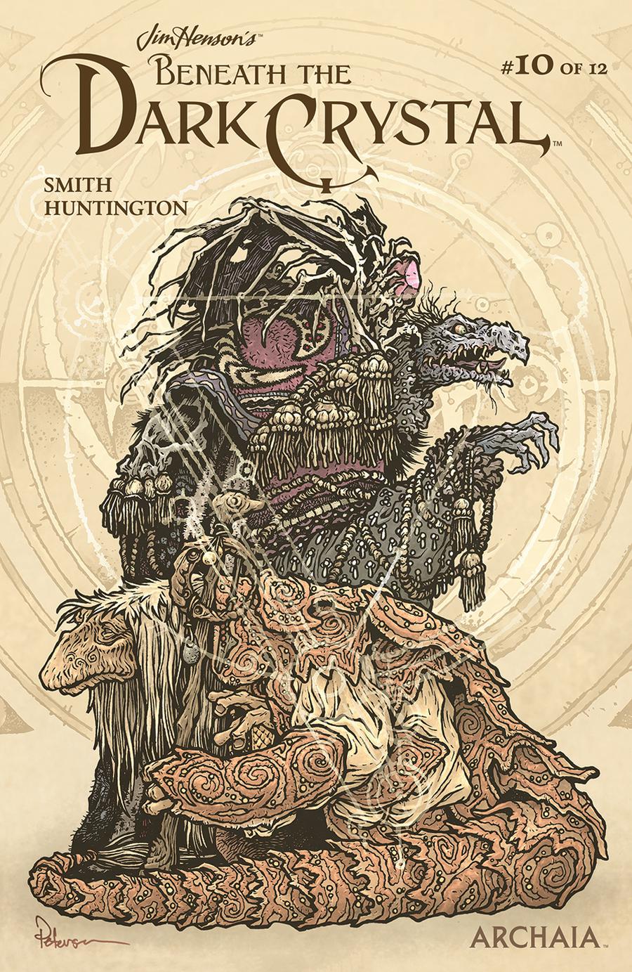 Jim Hensons Beneath The Dark Crystal #10 Cover B Variant David Petersen Preorder Cover