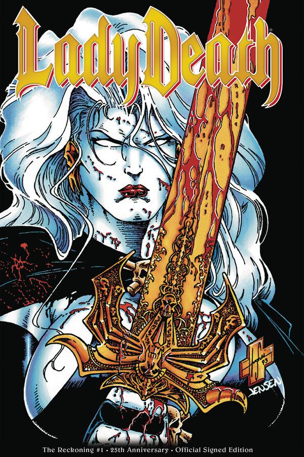 Lady Death The Reckoning 25th Anniversary Edition Cover C Limited Signed Edition