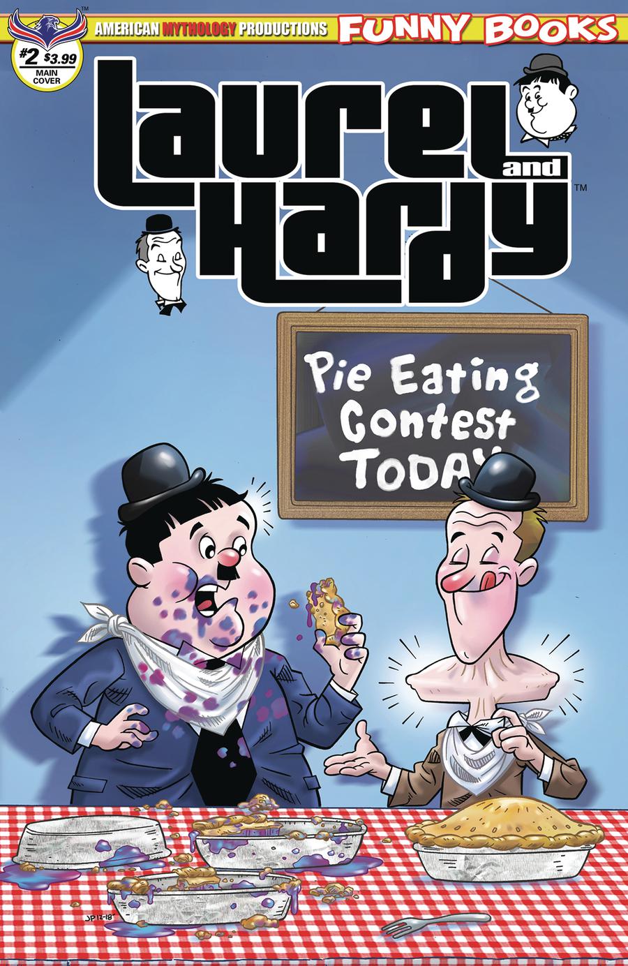 Laurel And Hardy Vol 2 #2 Cover A Regular Jorge Pacheco Color Cover