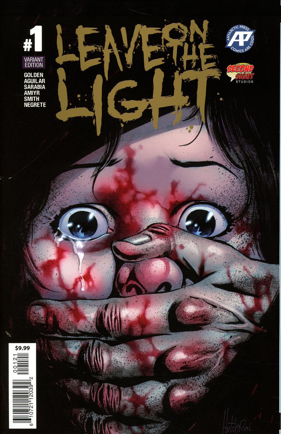 Leave On The Light #1 Cover B Variant David Hutchison Foil Cover