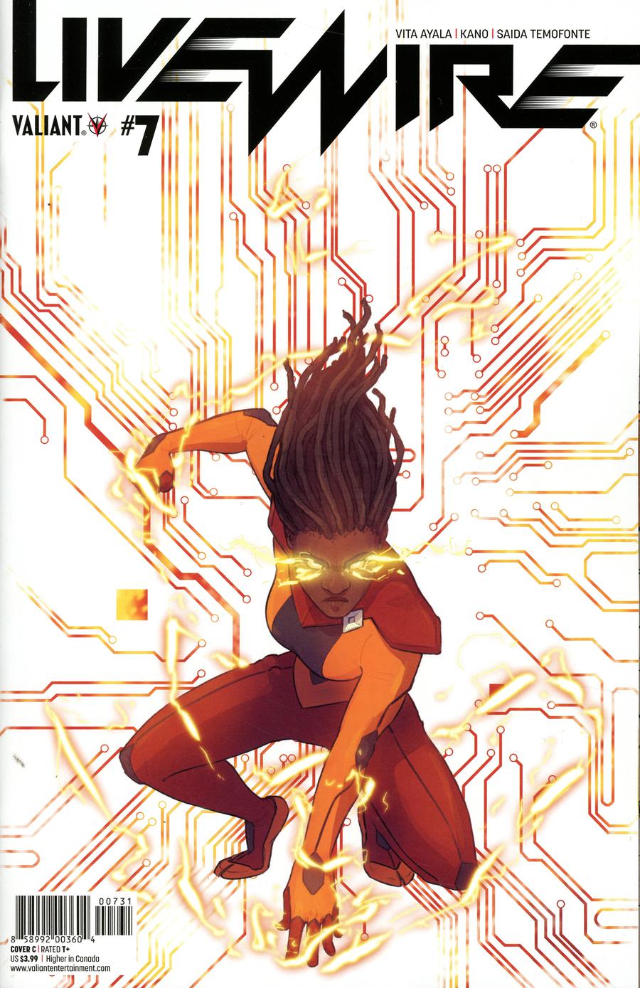 Livewire #7 Cover C Variant Becca Farrow Cover