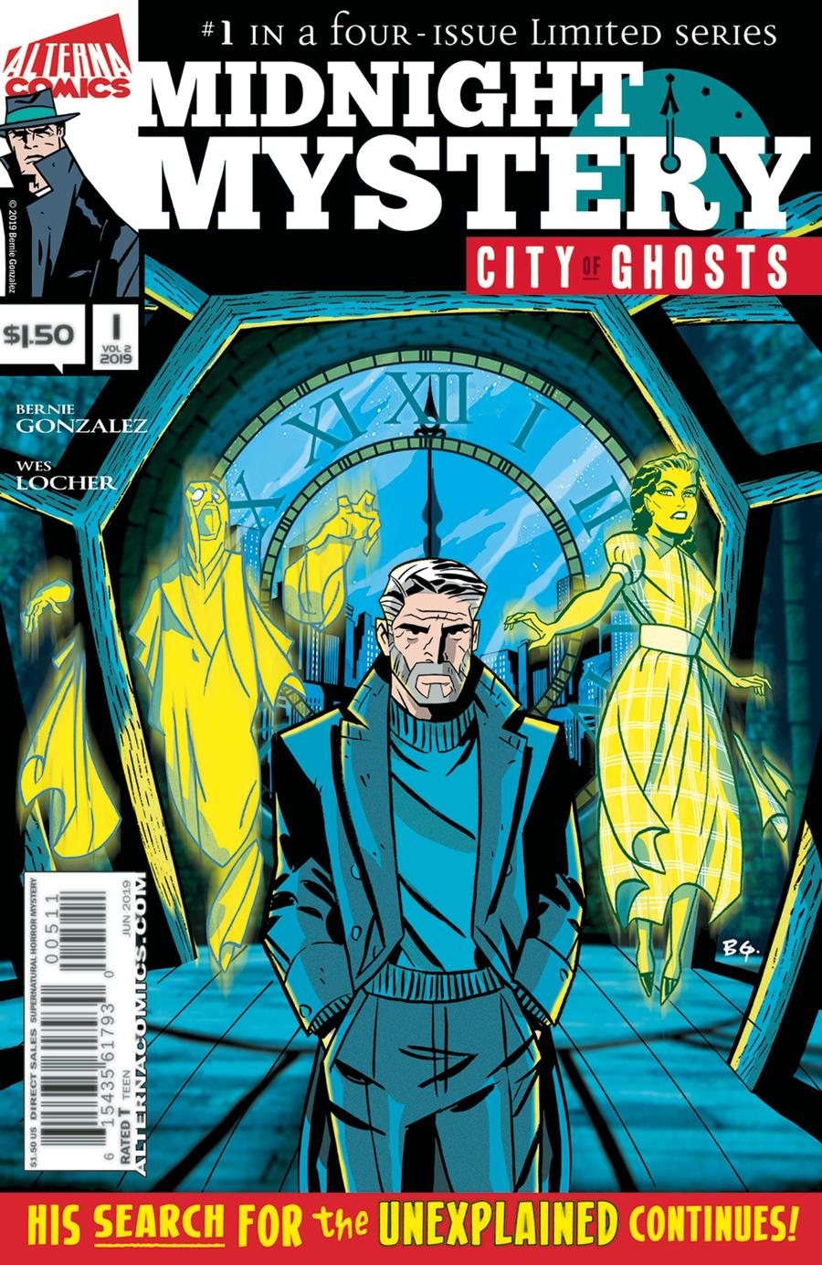 Midnight Mystery Vol 2 City Of Ghosts #1