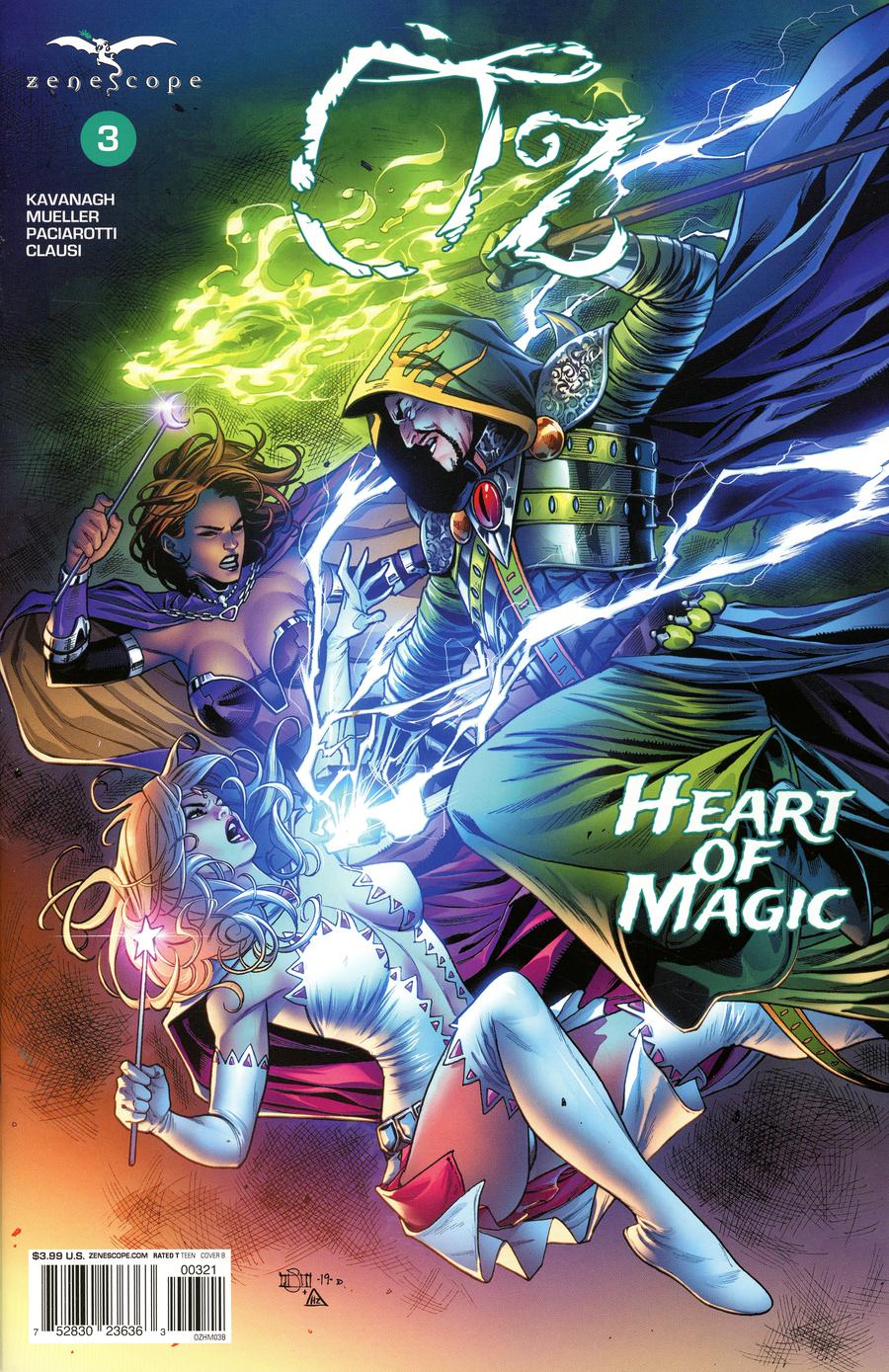 Grimm Fairy Tales Presents Oz Heart Of Magic #3 Cover B Michael Santamaria