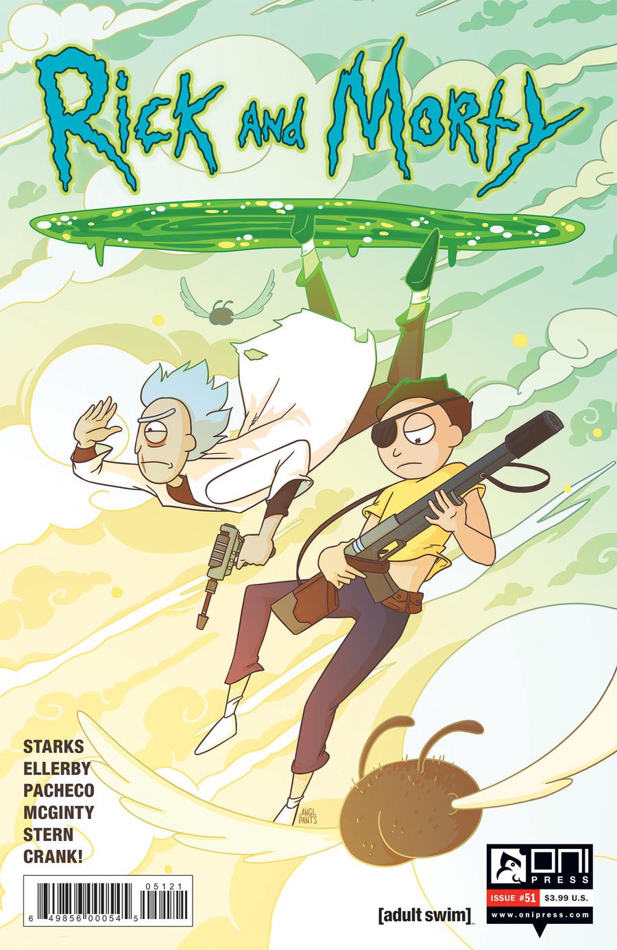 Rick And Morty #51 Cover B Variant Angela Trizzino Cover