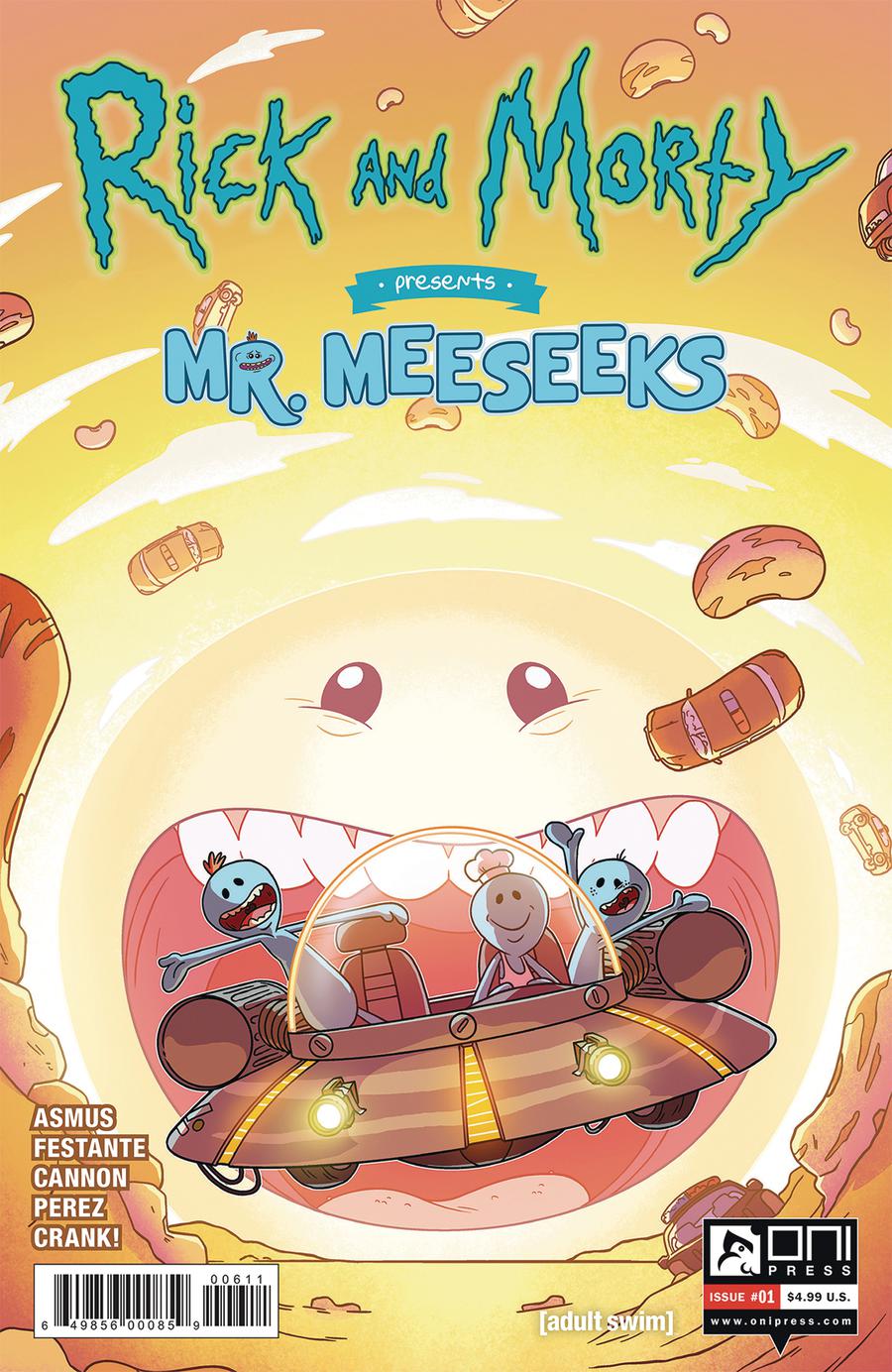 Rick And Morty Presents Mr Meeseeks #1 Cover A Regular CJ Cannon & Josh Perez Cover