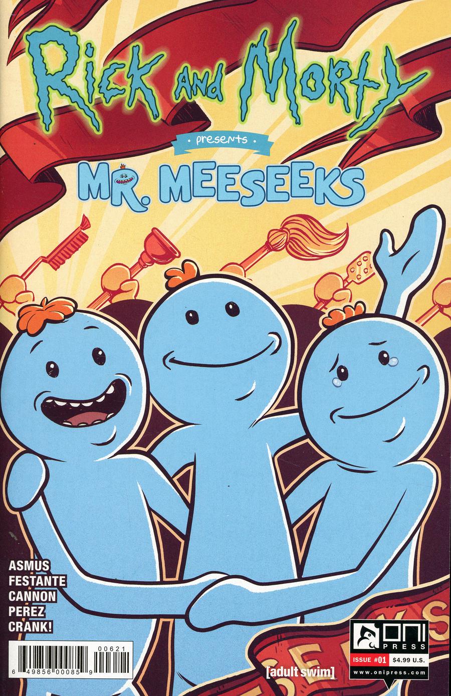 Rick And Morty Presents Mr Meeseeks #1 Cover B Variant Sarah Stern Cover