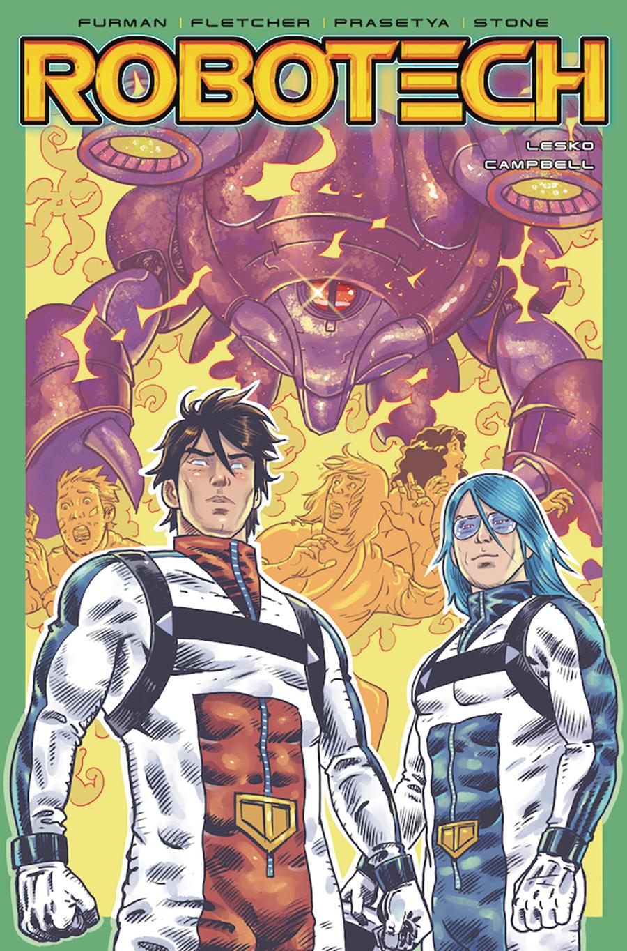 Robotech Vol 3 #21 Cover C Variant Nick Brokenshire Cover