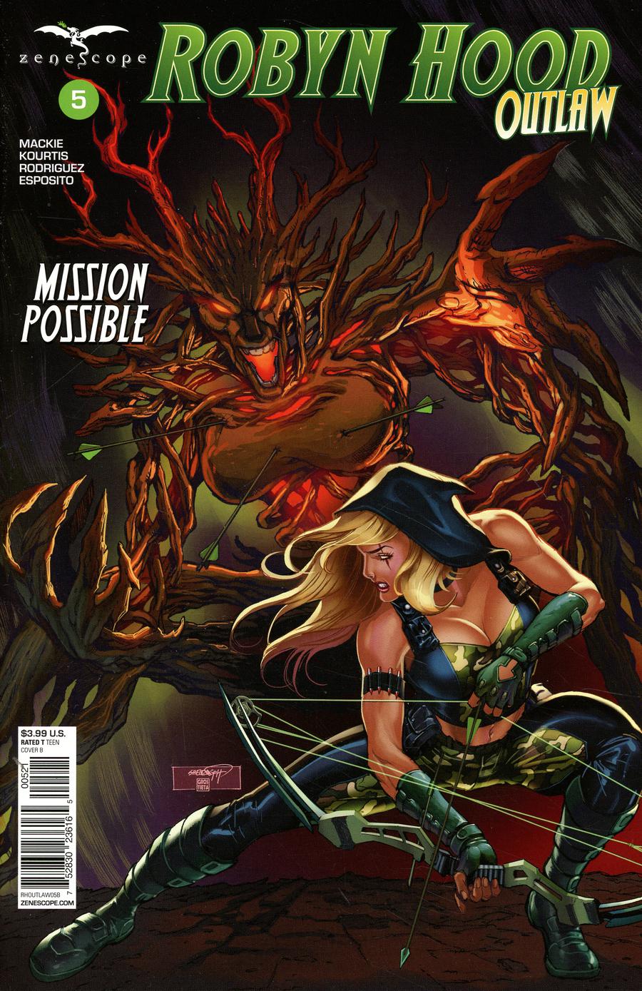 Grimm Fairy Tales Presents Robyn Hood Outlaw #5 Cover B Sheldon Goh