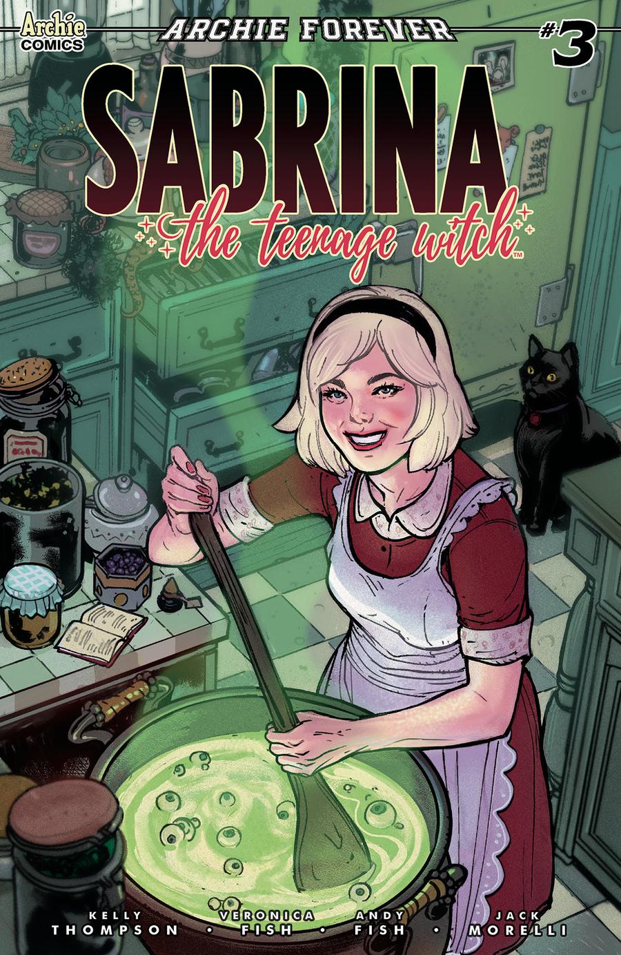 Sabrina The Teenage Witch #3 Cover B Variant Victor Ibanez Cover