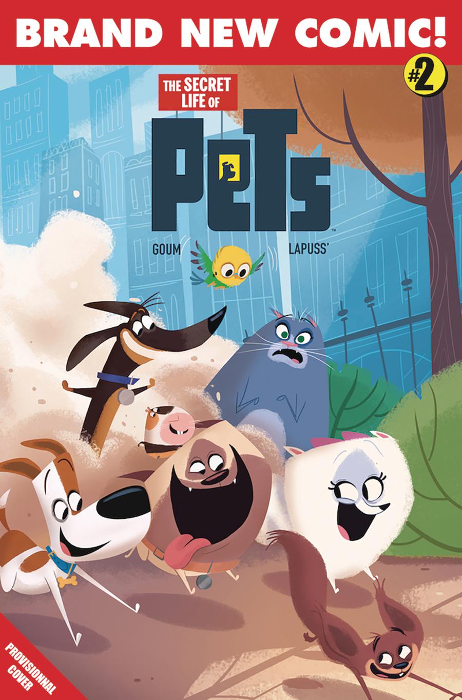Secret Life Of Pets #2 Cover A Regular Goum Cover