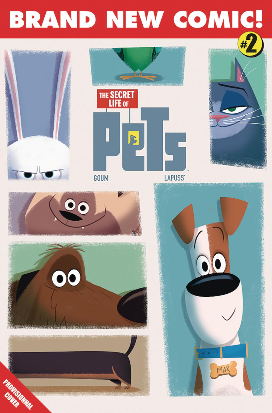 Secret Life Of Pets #2 Cover B Variant Goum Cover