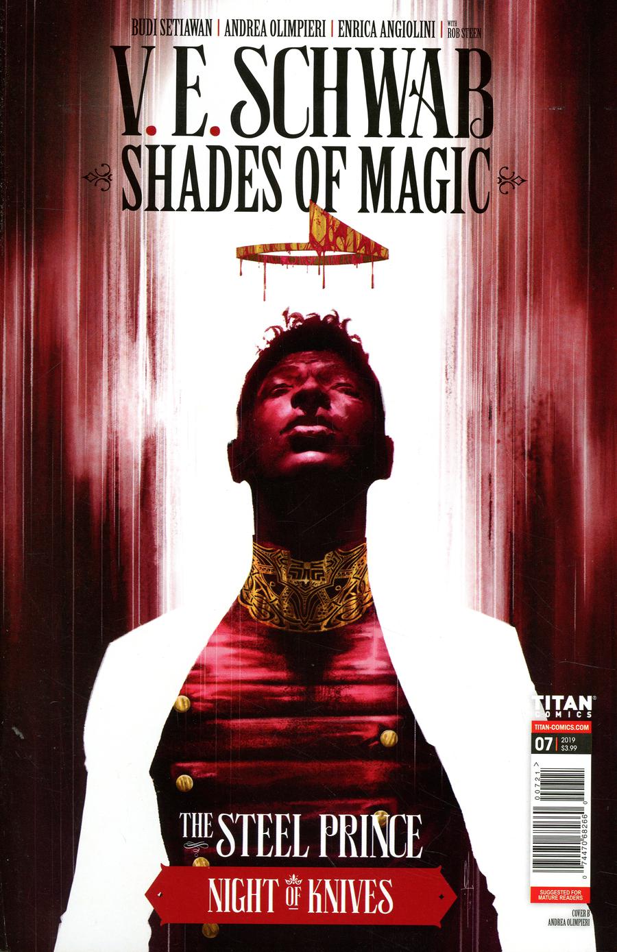 Shades Of Magic #7 Night Of Knives Cover B Variant Andrea Olimpieri Cover