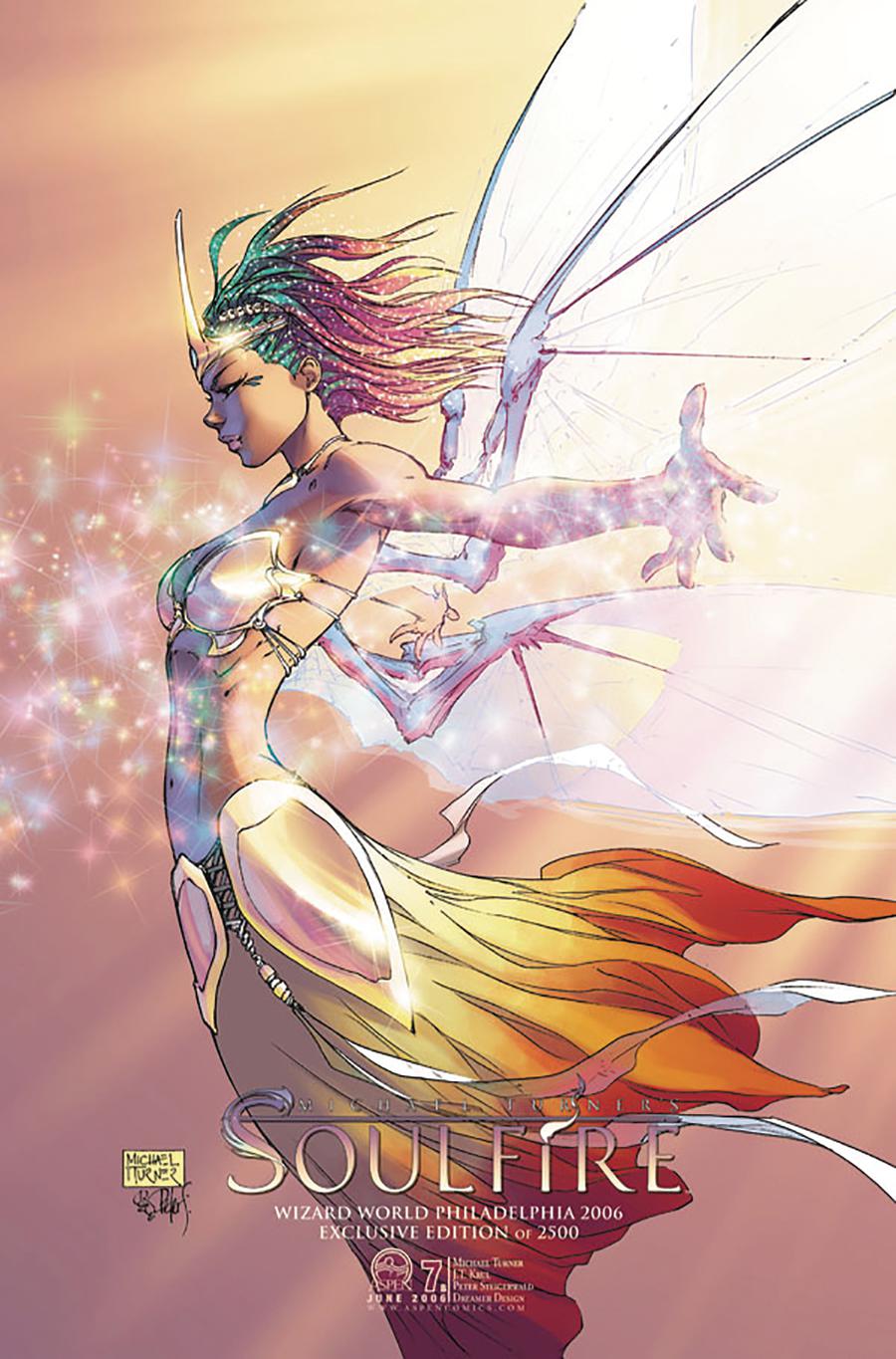 Soulfire #7 Cover D Limited Edition Wizard World Philadelphia 2006 Michael Turner Variant Cover (Re-Issue)