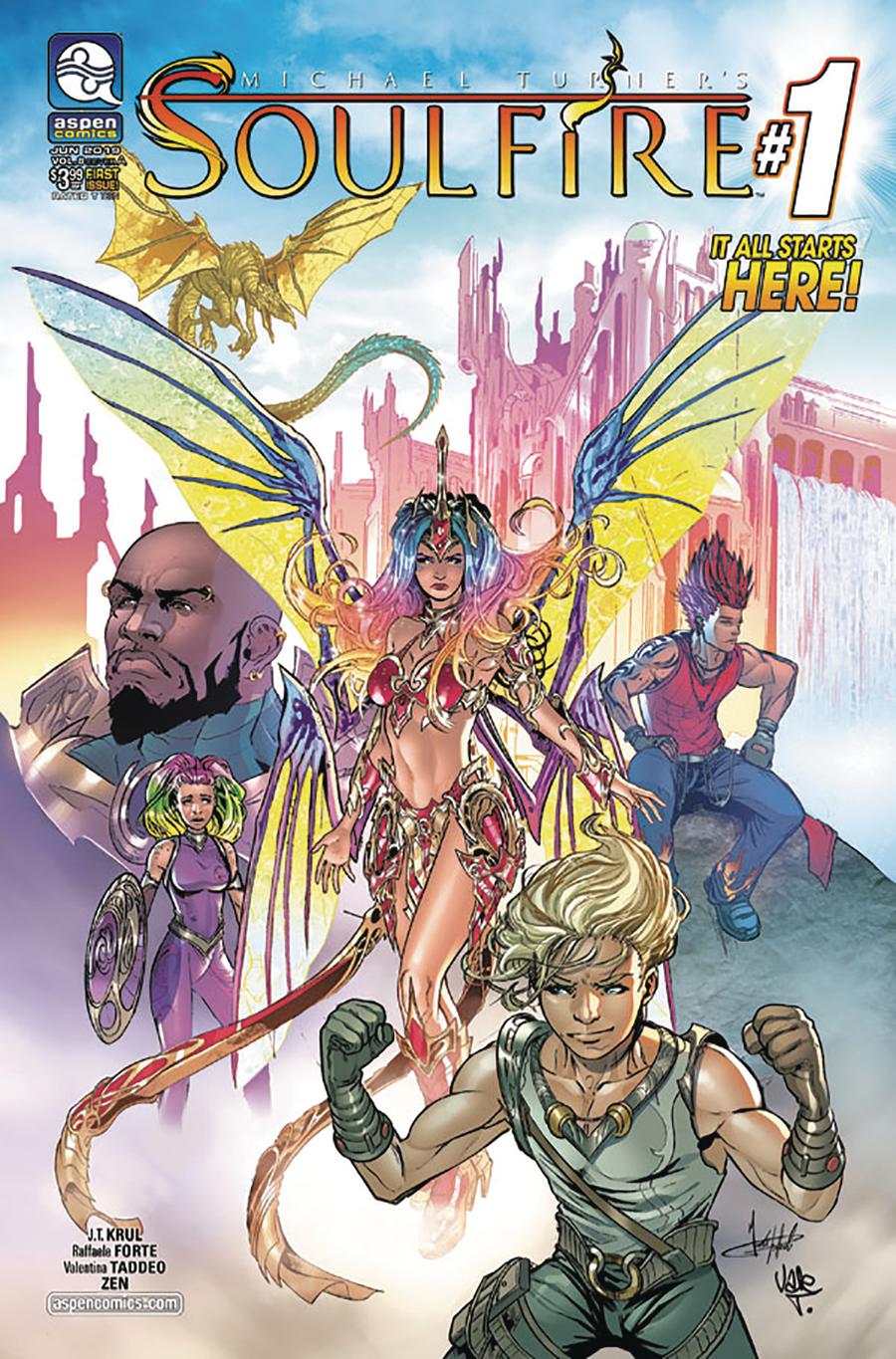 Soulfire Vol 6 #1 Cover A Regular Raffaele Forte Cover