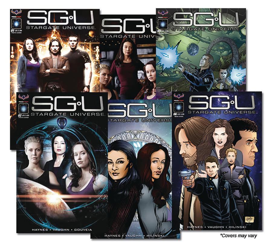 Stargate Universe Back To Destiny #1-6 Reader Set